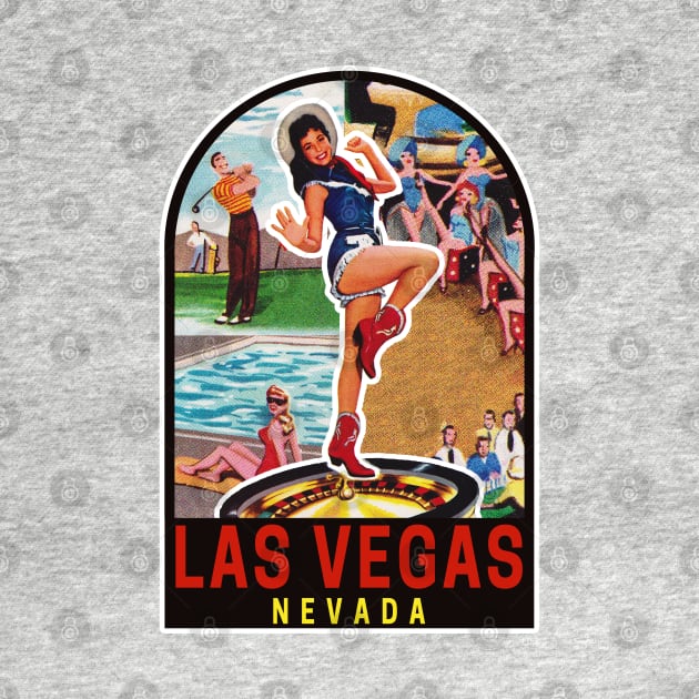 Vintage Las Vegas Nevada by fearcity